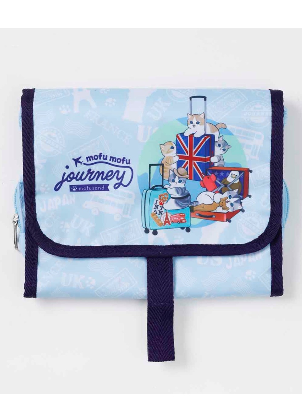 Mofusand Mofu Mofu Journey Hanging Toiletry Organizer